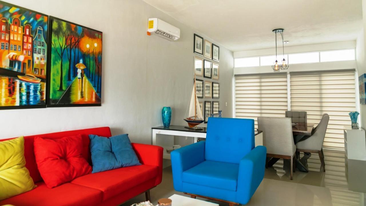 Confortable Casa En Cozumel, Condominio Con Vista Al Mar # 10 Exteriér fotografie