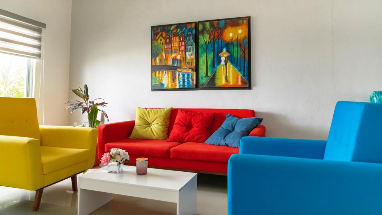 Confortable Casa En Cozumel, Condominio Con Vista Al Mar # 10 Exteriér fotografie